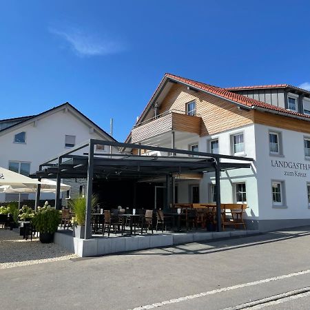Isny im Allgäu Landgasthaus Zum Kreuz Gbr מראה חיצוני תמונה